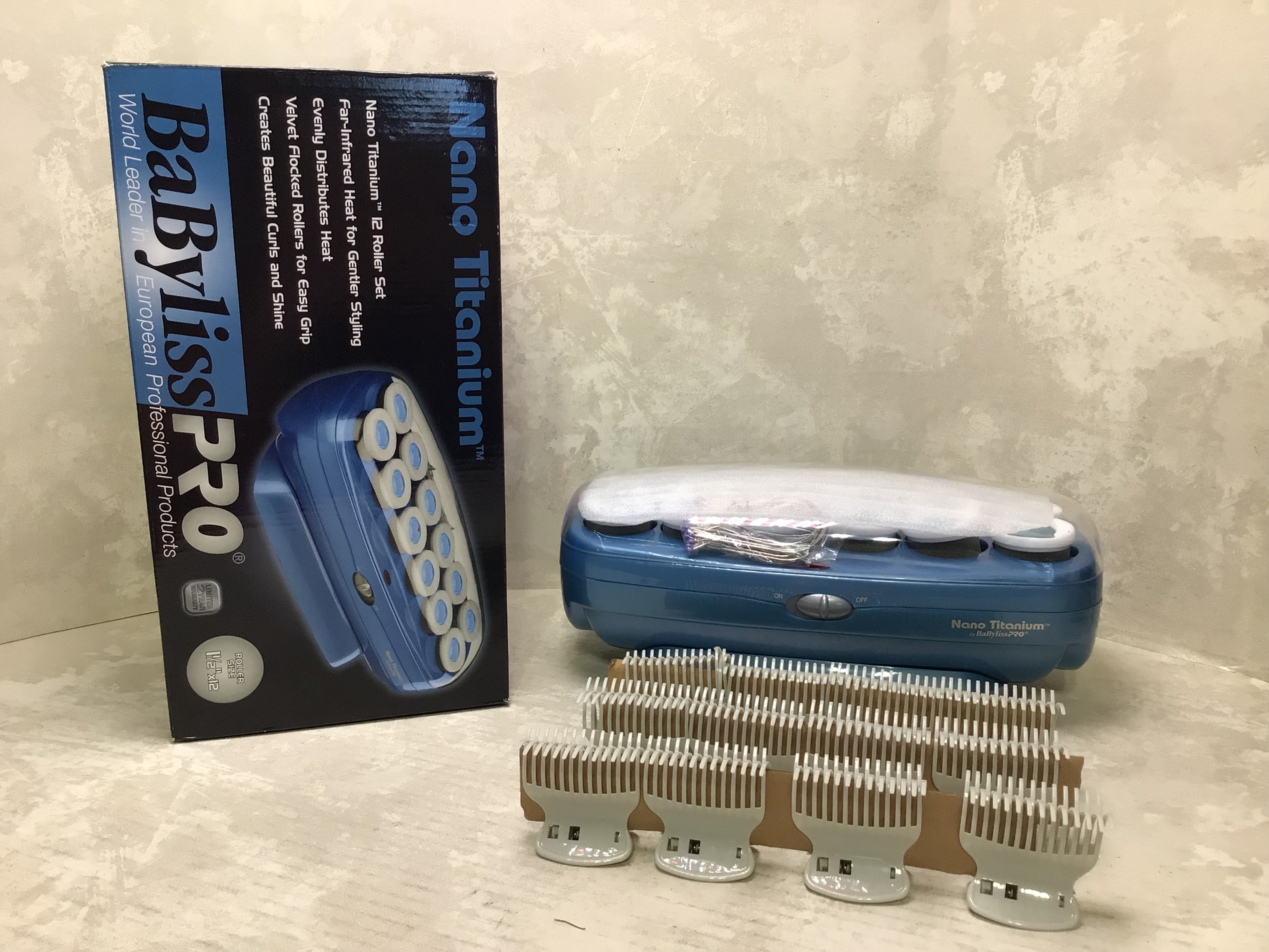 BaBylissPRO Nano Titanium Hot Rollers (7673116164334)